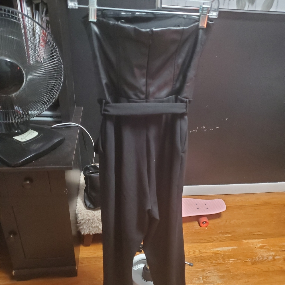 Strapless Black Romper - Picture 3 of 3